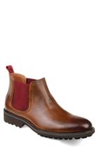 Men's Thomas And Vine Maddox Lugged Chelsea Boot M - Brown
