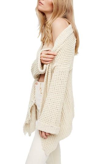 Women's Free People I'll Be Around Cardigan - Ivory