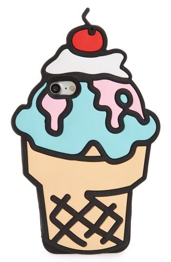 Bp. Oversize Soft Snow Cone Iphone 7/8 Case - Blue