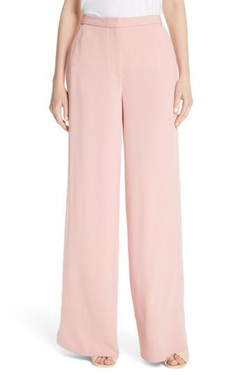Women's Elizabeth And James Harmon Wide Leg Trousers - Pink