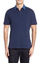Men's Stone Rose Floral Collar Jersey Polo
