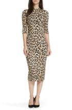 Women's Alice + Olivia Delora Mock Neck Midi Sheath
