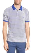 Men's Rodd & Gunn Kempthorne Sports Fit Stripe Pique Polo - Blue