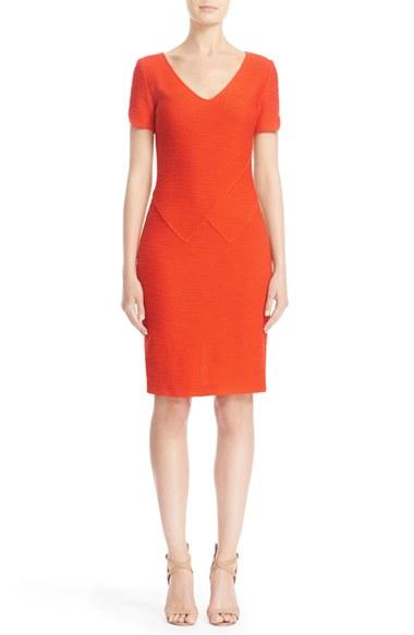 Women's St. John Collection Catalina Knit Sheath Dress