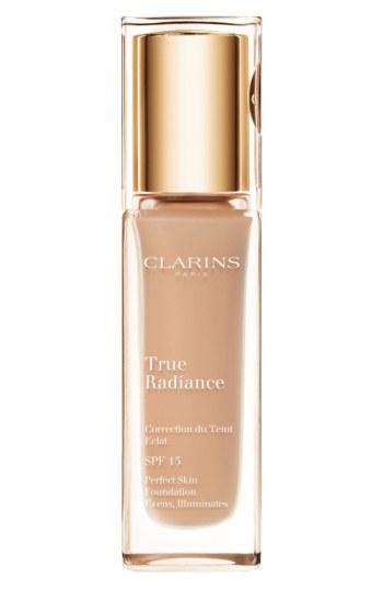 Clarins True Radiance Spf 15 Perfect Skin Foundation - Honey