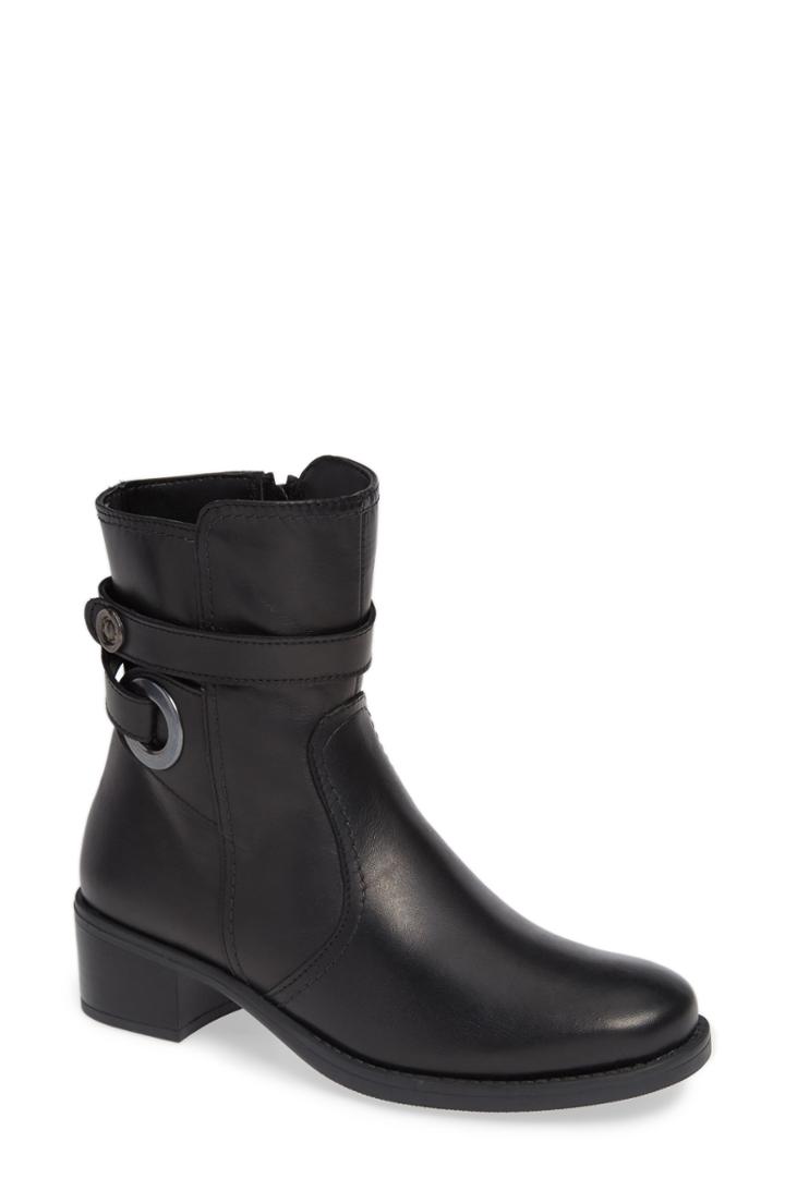 Women's David Tate Java Bootie .5 W - Black