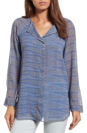 Women's Nic+zoe Oasis Blue Top