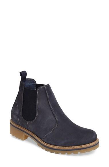 Women's Bos. & Co. Caila Waterproof Chelsea Boot .5-6us / 36eu - Blue