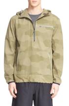 Men's A.p.c. And Outdoor Voices Camo Print Hooded Running Anorak