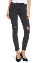 Women's Evidnt Tate Distressed Skinny Jeans - Black