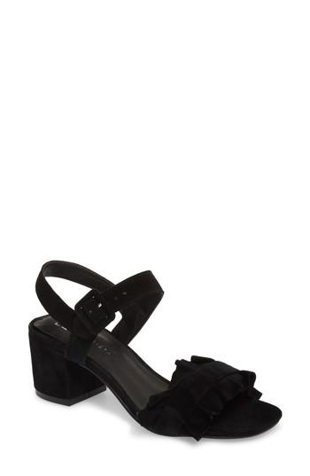 Women's E8 By Miista Sandie Block Heel Sandal .5us / 36eu - Black