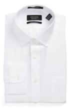 Men's Nordstrom Men's Shop Traditional Fit Solid Dress Shirt .5 - 32/33 - White