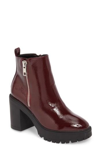 Women's Steve Madden Turbo Boot M - Burgundy