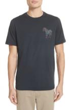 Men's Ps Paul Smith Dot Zebra Graphic T-shirt - Blue