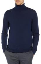 Men's Bonobos Slim Fit Turtleneck Merino Wool Sweater - Blue