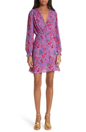 Women's Saloni Eve Floral Print Dress
