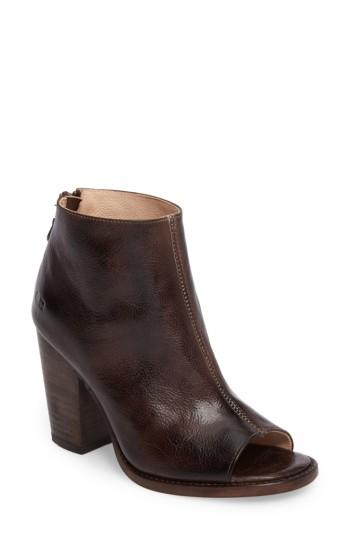 Women's Bed Stu 'onset' Peep Toe Bootie .5 M - Brown