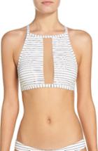 Women's Boys + Arrows Vulgar Vinny Bikini Top - Ivory