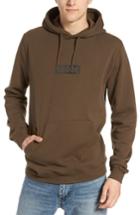 Men's Globe Block Logo Hoodie - Beige