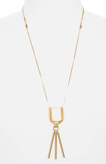 Women's Madewell Curvelink Pendant Necklace