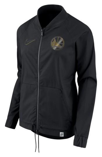 Women's Nike Golden State Warriors Women's Nba Jacket - Black