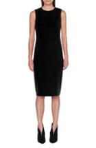 Women's Akris Dart Detail Wool Crepe Sheath Dress - Black