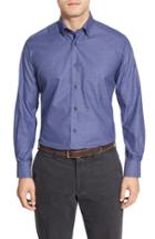 Men's David Donahue Fit Check Sport Shirt