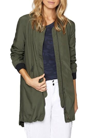 Women's Sanctuary Don't Stop Believin Bomber Jacket - Green