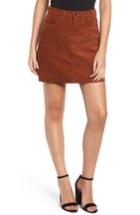 Women's Blanknyc Corduroy A-line Miniskirt - Metallic