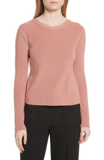 Women's Red Valentino Lace Back Sweater - Pink