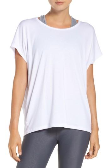Women's Onzie Draped Back Tee, Size - White