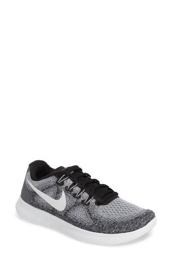 Women's Nike Free Rn 2 Running Shoe M - Grey