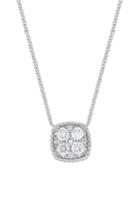 Women's Bony Levy Diamond Cluster Pendant Necklace (nordstrom Exclusive)