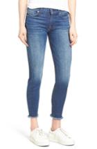 Women's 7 For All Mankind Frayed Hem Ankle Skinny Jeans