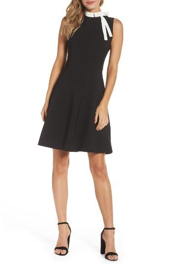 Women's Maggy London Bow Sheath Dress - Black