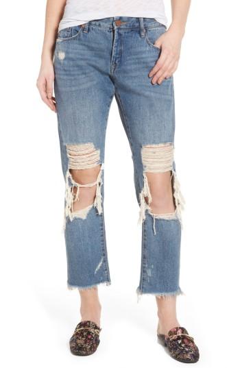 Women's Blanknyc Ripped Girlfriend Jeans