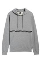 Men's Rvca Va Screenprint Hoodie, Size - Grey
