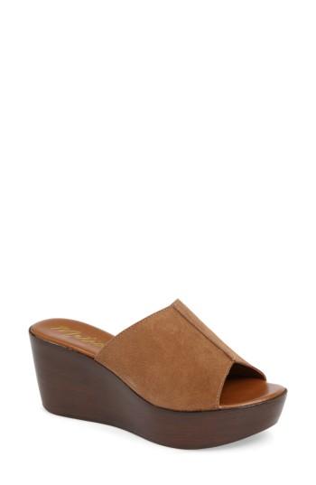 Women's Matisse Platform Slide Sandal .5 M - Beige