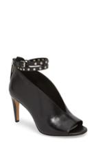 Women's 1. State Sall Ankle Strap Open Toe Pump M - Black