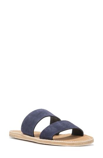 Women's Vince Travis Slide Sandal M - Blue