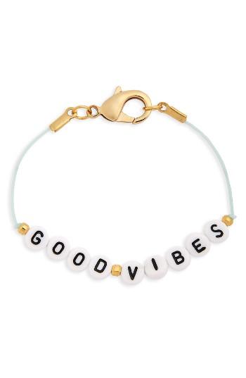 Women's Ryan Porter Good Vibes Cord Bracelet