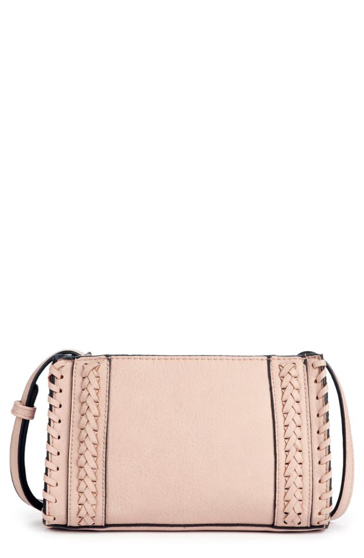 Sole Society Destin Faux Leather Crossbody Bag -