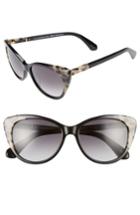 Women's Kate Spade New York Sherylyn 54mm Sunglasses - Black/ Havana