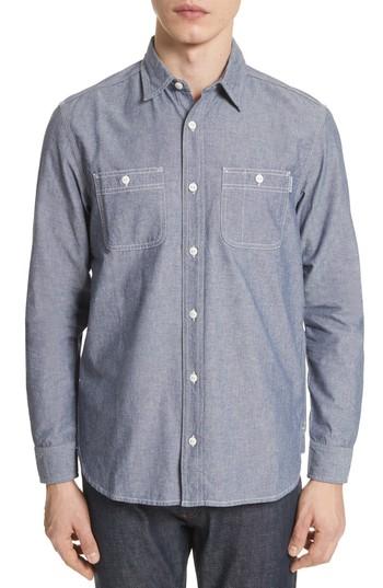 Men's Carhartt Work In Progress Clink Chambray Work Shirt