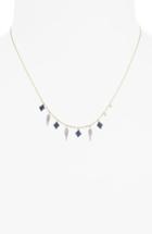 Women's Miera T Diamond & Sapphire Charm Necklace