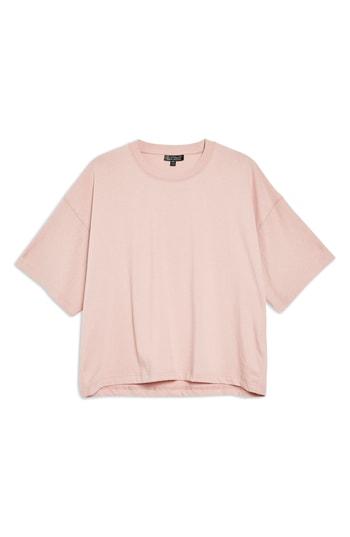 Women's Topshop Boxy Tee /small - Pink