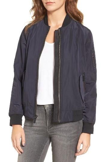 Women's Michael Michael Kors Bomber Jacket - Blue
