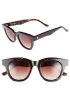 Women's Tom Wood Holly Cat Eye Sunglasses - Tortoise Brown