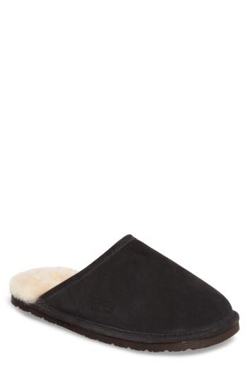 Men's Staheekum Alpine Scuff Slipper With Genuine Shearling Lining M - Grey