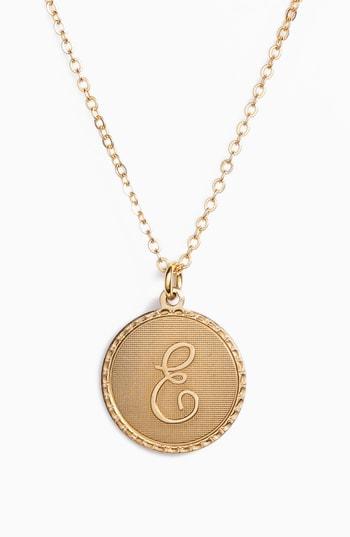 Women's Ten79la Initial Pendant Necklace